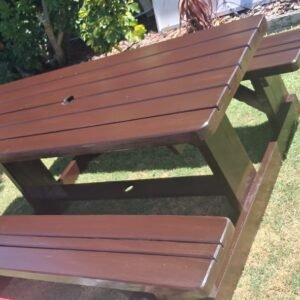 Picnic benches 8 Seater 180m x 150m