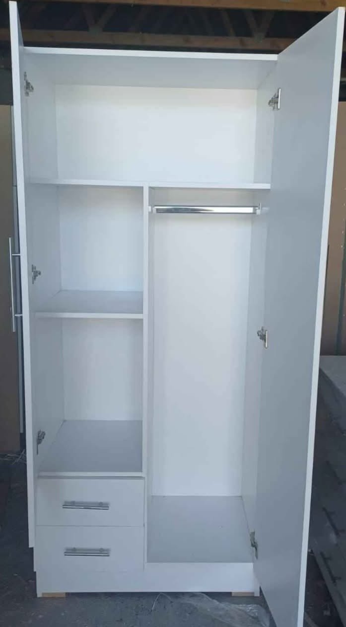 2 Doors Wardrobe